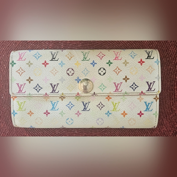 Vintage Louis Vuitton Murakami Sarah Wallet